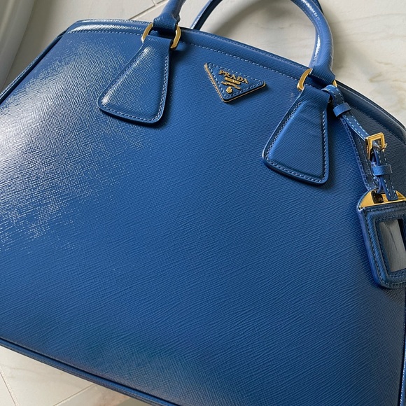 Prada Saffiano Vernice parabole tote - Picture 6 of 7